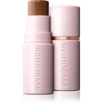 Revolution Skin Silk Bronzer Stick kreminės konsistencijos bronzinė pudra pieštukinė priemonė atspalvis Light Sunkissed 4.5 g