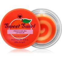 I Heart Revolution Sweet Swirl Lip Mask drėkinamasis lūpų balzamas atspalvis Peach Melba 8.1 g