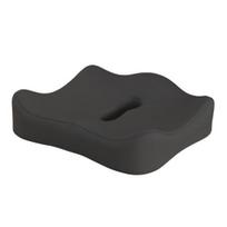 Ergonomiška sėdynės pagalvėlė Ilgos valandos sėdėjimo Atminties putos Sėdmenų pagalvėlė Išialgijos palengvinimo pagalvėlė uodegikauliui Nugaros skausmo palengvinimas Biuro darbuotojams Automobilių vairuotojams juoda