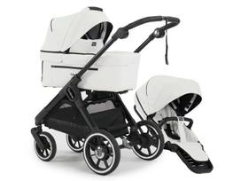 Universalus vežimėlis Emmaljunga Sento Lux Ergo Plus 2in1 White Leatherette
