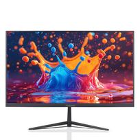 Stalinio kompiuterio monitorius 24 colių didelio skaidrumo 16:9 IPS Panel 250cdm2 Ultra Thin LED monitorius Suderinamas su HDMI US Plug juoda