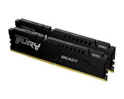 KINGSTON Memory DDR5 Fury Beast 128GB (2*64GB) / 5600 CL40 black