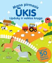 Mano pirmasis ūkis. Lipdukų ir veiklos knyga