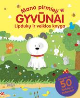 Mano pirmieji gyvūnai. Lipdukų ir veiklos knyga