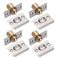 4Pcs Magnetic Balls Door Catches Internal Door Adjustable Balls Magnet Latches Door Hardware for Pantry Cupboard Closet