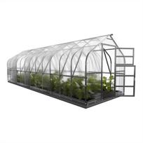 Šiltnamis KLASIKA Standart - 6 mm storio kanalinis polikarbonatas - 2,5 x 10 m (25 m²)