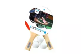 Stalo teniso rinkinys Angel Sports. 2 raketės. 3 kamuoliukai