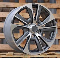 Ratlankis RACINGLINE B1611 R20x8.5 5x150 ET 60 CB 110.5 (Grey Polished) (850 kg)