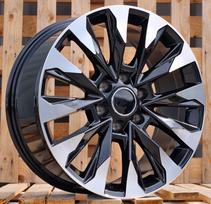 Ratlankis RACINGLINE B1734 R20x8.5 5x150 ET 50 CB 110.5 (Black Polished) (890 kg)