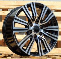 Ratlankis RACINGLINE B1754 R22x9 5x150 ET 45 CB 110.5 (Black Polished) (850 kg)
