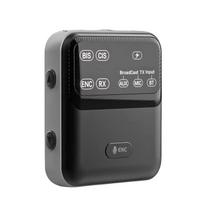 Bluetooth 5.4 garso imtuvas-siųstuvas LC3 vienas-daugeliui 3,5 mm lizdas Auracast LE Audio Bluetooth adapteris bažnyčiai, ekskursijų vadovui