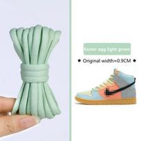 Dunk sb Originalūs Klasikiniai Batraiščiai Pusapvaliai Sutvirtinti Poliesteriniai AF1AJ Batraiščiai Krepšinio Batai Neslystantys Sportiniai Batraiščiai 1 Pora 140cm šviesiai žalios spalvos