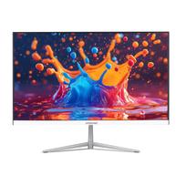 Stalinio kompiuterio monitorius 24 colių didelio skaidrumo 16:9 IPS Panel 250cdm2 Ultra Thin LED monitorius Suderinamas su HDMI EU Plug balta