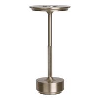 Sidabrinės spalvos stalinis šviestuvas LED (aukštis 28,5 cm) Lyneham – House Nordic