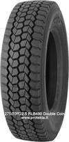 Padanga 275/70R22.5 RLB490 Double Coin 16PR 143/141K TL M+S 3PMSF,  275/70 R22.5