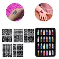 Blizgučių tatuiruočių rinkinys StoreXO