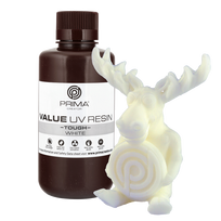 PrimaCreator Value Tough UV derva (kaip ABS) - 500ml - Balta