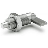 Indeksavimo kaištis su svirtimi GN 612-8-M12-A-NI - nerūdijantis plienas