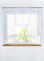 BPC Collection Balta dieninė užuolaida su lipnia lipnia juostele „Velcro“, 57x80