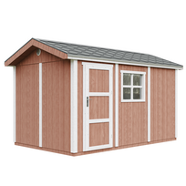 Sodo namelis M914 su dažų rinkiniu Redwood Red su grindimis 9 m2