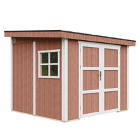 Sodo namelis M938B su dažų rinkiniu Redwood Red Be grindų 6 m2