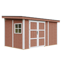 Sodo namelis M939B su dažų rinkiniu Redwood Red Be grindų 9 m2
