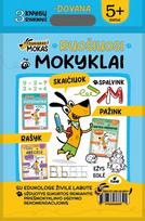 Šuniukas Mokas ruošiasi mokyklai 5+ (3 knygelių rinkinys + dovana) - Živilė Labutė