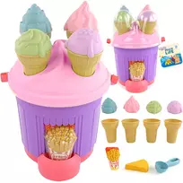 WOOPIE smėlio dėžės rinkinys Ledų formelės Smėlio kibirėlis