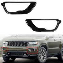 Juodas priekinio rūko žibinto dangtelis Rūko žibinto apdaila Jeep Grand Cherokee 2017-2021 2019