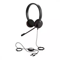 Jabra Evolve 20 SE kuulokemikrofoni, stereo, UC, USB-C/USB-A
