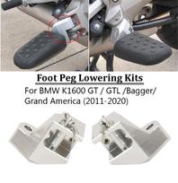 2011-2020 BMW K1600GT GTL & Bagger Kojų atramos Kojų atramų nuleidimo rinkinys Sidabrinis 2vnt