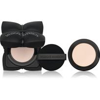 MUZIGAE MANSION Sleek Matt Cushion ilgai išliekantis makiažo pagrindas kempinėlėje, SPF 50+ + vienas užpildas atspalvis N19 2x15 g