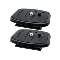 2x Universal Quick Release Plate Adapter For Digital Camera Tripod Mount Support