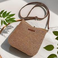 Single Shoulder Women's Fashion Messenger Women's Bag chaki