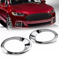 2 x Priekinio rūko žibinto apdailos žiedas Chromuotas Ford Mondeo /Fusion 2013-16
