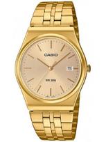 Laikrodis - Casio - MTP-B145G-9AV - Nerūdijantis plienas - Atsparus vandeniui 5 bar - Retro stiliaus auksinis