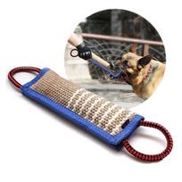 Training dogs to use coarse jute chew sticks to pick up molars  dog chew sticks  German shepherd dog chew pillows