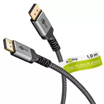 "Goobay" DisplayPort 2.0/2.1, 54Gb/s kabelis