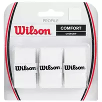 Teniso Raketės Apvija Wilson Profile Overgrip 3vnt Baltos