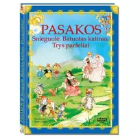 Knyga PASAKOS SNIEGUOLĖ. BATUOTAS KATINAS. TRYS PARŠELIAI