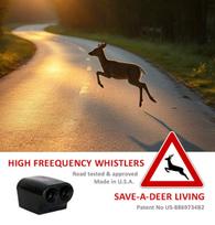 Ultragarsiniai švilpukai automobiliui SAVE-A-DEER. Laukinių gyvūnų baidymo signalizatoriai