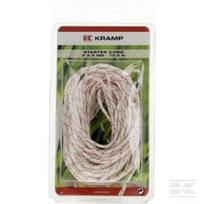 Starterio virvė 2.8mm x 10m balta KR0280100