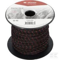 Starterio virvė 2.5mm x 100m juoda KR0251000B