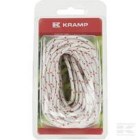 Starterio virvė 4.0mm x 10m balta KR0400100
