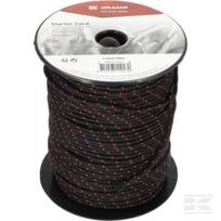 Starterio virvė 3.5mm x 100m juoda KR0351000B