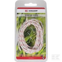 Starterio virvė 3.5mm x 2.50m balta KR0350025
