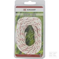 Starterio virvė 4.5mm x 5m balta KR0450050