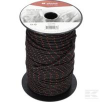 Starterio virvė 4.0mm x 100m juoda KR0401000B