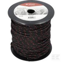 Starterio virvė 6.0mm x 100m juoda KR0601000B