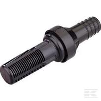 Kojinis vožtuvas 1 1/4", juodas 40100